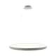 ZUMA LINE LED-PENDELLEUCHTE CIRCLE LA0717/1 70W 3000K WEISS