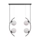 ZUMA LINE MEDALLION HELIX 5016 4XE14 SCHWARZ/WEISS