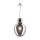 ZUMA LINE MEDAL BRESSO P19066A-D28 1XE27