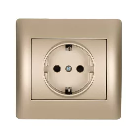 RHYME SOCKET CHAMPAGNERFARBENES METALL