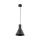 TK LIGHTING MEDAILLON JUMP 1811 1XE27 SCHWARZ