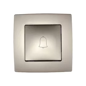 CITY-TÜRKLINGELSCHALTER, CHAMPAGNER-METALL