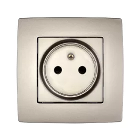   CITY FRANZÖSISCHER STECKER AUS METALL, GLITZERNDE AUSFÜHRUNG 