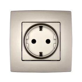 CITY DEUTSCHER STECKER SPARKLING METALL 