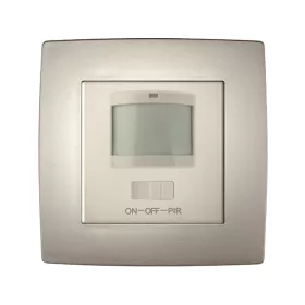   CITY BEWEGUNGSSENSOR-SCHALTER 200 W CHAMPAGNERFARBENES METALL