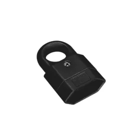 2-POLIGER STECKER 10 A SCHWARZ