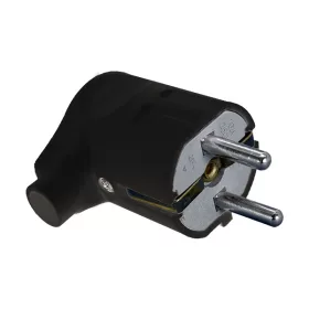ELMARK WINKEL-SCHUKO-STECKER 16А 2Р+Е SCHWARZ