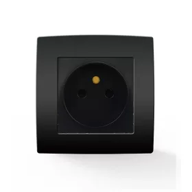 CITY FRANZÖSISCHER STECKER ANTHRAZIT