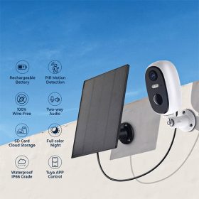 EL-Q047 TUYA SMART SOLAR-KAMERA 1080P IP66