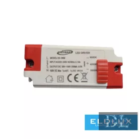   UNIVERSO 25 W-36 W CCT.kap-Lampen austauschbarer Transformator AC: 220-240 V DC: 36-100 V 200 mA