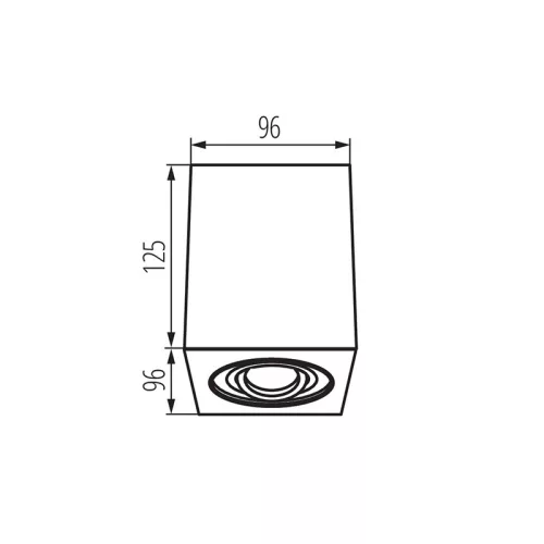KANLUX GORD DLP 50-W Lampe GU10