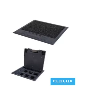 KANLUX Bodenbox MOWION BIURO+ Schwarz 12 Module
