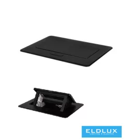 KANLUX Bodenbox MOWION BIURO+ Schwarz 4 Module
