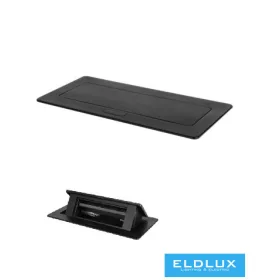 KANLUX Bodenbox MOWION BIURO+ Schwarz 6 Module