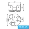 KANLUX LAURIN EL-3O B Lampe GU10
