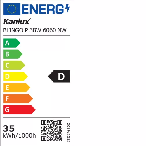 KANLUX BLINGO P38W 6060NW 4000k 4600lm Lampe