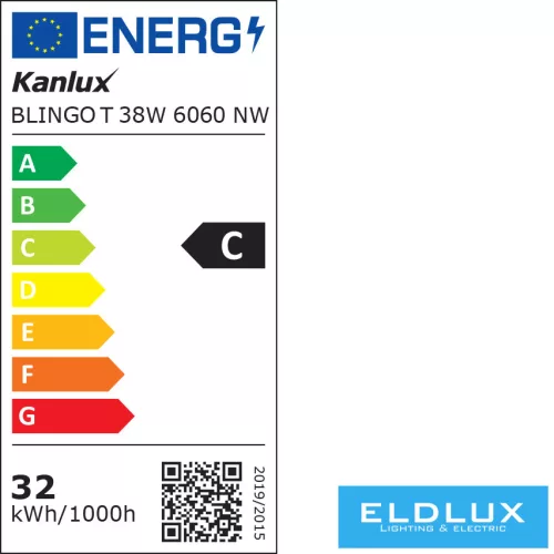 KANLUX BLINGO T38W 6060NW 4000k 5400lm Lampe
