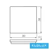 KANLUX BENO 24W WW-L-GR lámpa
