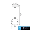KANLUX GALOBA C 1xGU10 W Lampe SPOT