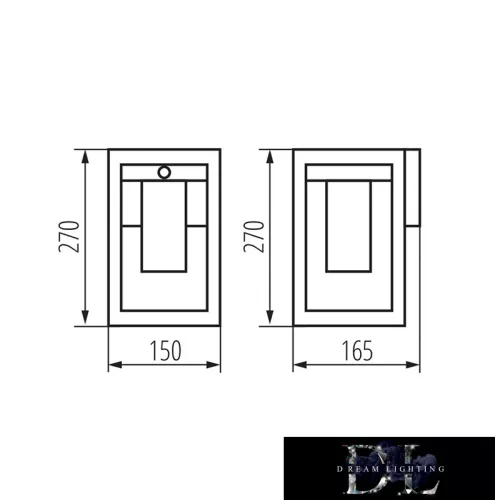 KANLUX VIMO EL 27 SE-B Gartenlampe