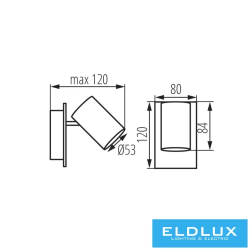 KANLUX EVALO EL-1I W-SR Lampe GU10