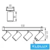 KANLUX EVALO EL-4I B-SR Lampe GU10