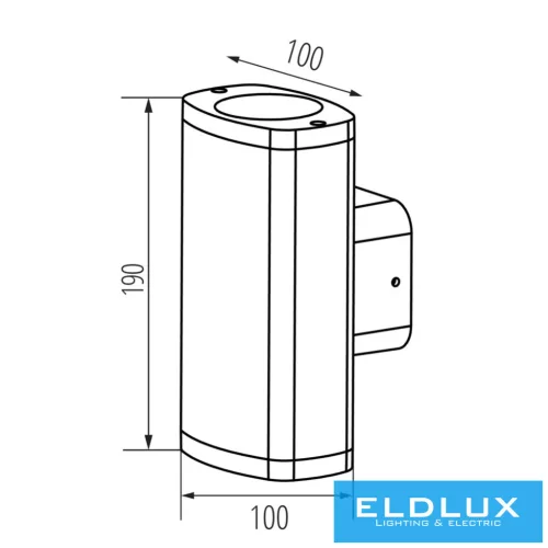 KANLUX ZEVI EL 2GU10 B Lampe