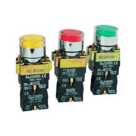 EINBAUTASTER MIT ANZEIGE BW 3671 24 V BLAU