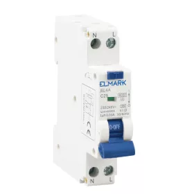   ELEKTRONISCHER DPN-Fehlerstromschutzschalter JEL9A 6 kA 2P 40 A/30 mA
