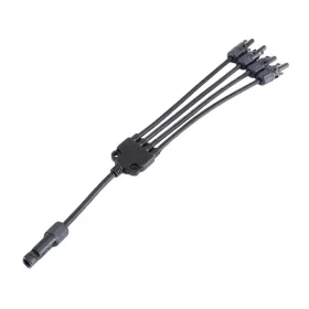 Y-FÜNFWEGE-STECKER 1500 V MC4 4–6 MM 1 BUCHSE/2 STECKER