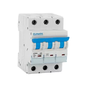 NEUER MINI-LEISTUNGSSCHALTER C103L 63 A 3P 10 kA KURVE C