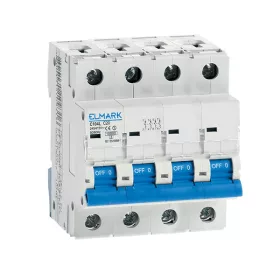 MINIATUR-LEISTUNGSSCHALTER C104L/6A 4P KURVE C