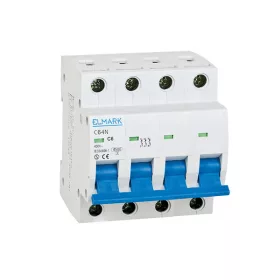 KLEINER LEISTUNGSSCHALTER 64N/4A 4P KURVE C