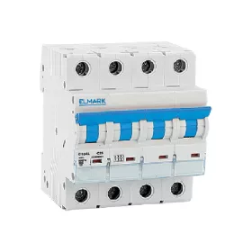 NEUER MINI-LEISTUNGSSCHALTER C104L 63 A 4P 10 kA KURVE C
