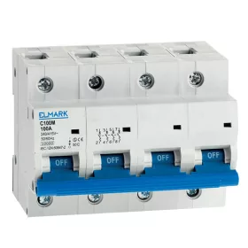 MINIATUR-LEISTUNGSSCHALTER C100M 4P 80A KURVE C