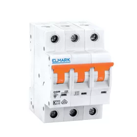 KLEINER LEISTUNGSSCHALTER C43N 32 A 3P 4,5 kA KURVE C NEU