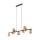 TK LIGHTING KRONLEUCHTER ESTERA 4340 9XG9 BRAUN