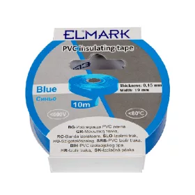 ISOLIERBAND 10 m x 19 mm BLAU
