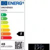 UNIVERSO Ventilatorleuchte 65 W, LED 48 W 3600 lm CCT, DC: 17 W 1050 U/min ∅580 x 200 mm weiß