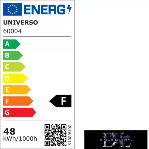 UNIVERSO Ventilatorleuchte 65 W, LED 48 W 3600 lm CCT, DC: 17 W 1050 U/min ∅580 x 200 mm weiß