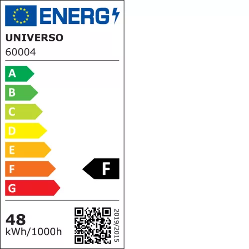 UNIVERSO Ventilatorleuchte 65 W, LED 48 W 3600 lm CCT, DC: 17 W 1050 U/min ∅580 x 200 mm weiß