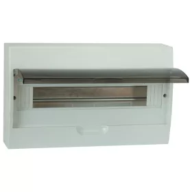 KUNSTSTOFF-VERTEILERKASTEN FÜR DEN AUSSENBEREICH, 8 MODULE