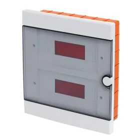 KUNSTSTOFF-VERTEILERBOX 16 (2X8) MODULE – WANDMONTAGE