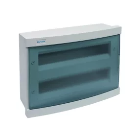   VERTEILERKASTEN AUS KUNSTSTOFF FÜR DEN AUSSENBEREICH 24 MODULE – BLAUE TÜR