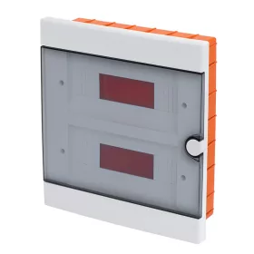 KUNSTSTOFF-VERTEILERBOX 24 (2X12) MODULE – WANDMONTAGE