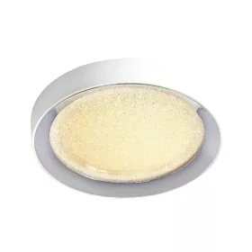 ELDLUX MILKY Deckenleuchte 32W+15W WW+NW weiß/Chrom