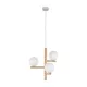 TK LIGHTING HÄNGELAMPE ESTERA 6799 3XG9 HELLBRAUN