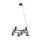 TK LIGHTING KRONLEUCHTER ANABELLE 6844 8XG9 SCHWARZ