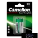 CAMELION SUPER HEAVY DUTY Zinkchlorid-Batterie 6F22/9V-Block-BP1