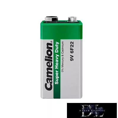 CAMELION SUPER HEAVY DUTY Zinkchlorid-Batterie 6F22/9V-Block-BP1